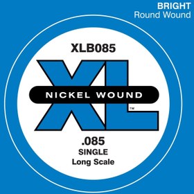Resim D'Addario XLB085 Nickel Wound Bass Tek Bas Gitar Teli (085) 