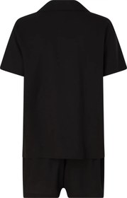 Resim Calvin Klein S/S SHORT SET Kadın Siyah Eşofman Takımı 