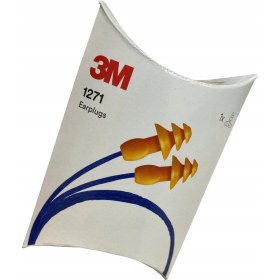 Resim 3M 3M1271 Yıkanabilir Ipli, Karton Kutulu Kulak Tıkacı 1 Çift 