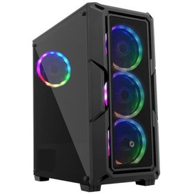 Resim FRISBY FC-9430G 650W 80+Bronze 4x12cm RGB Fan Mesh ATX Gaming Kasa 