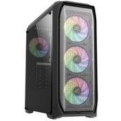 Resim Zalman N5MF-600W 4XRgb Fan Siyah Midi 600W Gaming Kasa 