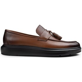 Resim Deery Hakiki Deri Taba Rengi Loafer Erkek Ayakkabı - 01587mtbap05 Taba 