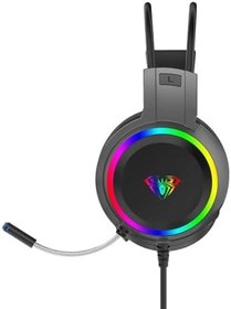 Resim Aula S608 Rainbow 3.5mm + USB-A Gaming Oyuncu Kulaklığı 