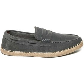 Resim Bestello Bağcıksız Eva Taban Loafer 028-7020 Erkek Ayakkabı Grı Suet 