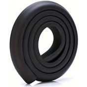 Resim Dashanshop 78.74 İnç Uzun L Şekilli Köşe Koruyucu Siyah Masa Ve Duvar Kenarı Çarpma Önleyici Şerit Siyah 