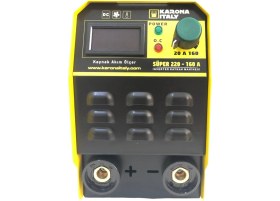 Resim Karona Italy Inverter Kaynak Makinası Mma 160 Amper 
