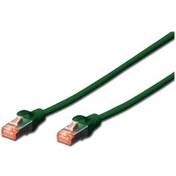 Resim Beek Bc-S6020G 2 Mt Cat6 Awg26 S/Ftp Lsoh Yeşil Patch Cord Kablo 