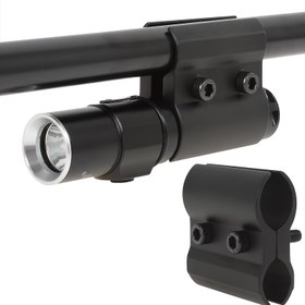 Resim QQ06 Alüminyum Alaşımlı El Feneri Montaj Tutucu, 11-23mm El Fenerleri/Lazer Torçlar için Altıgen Anahtar & Klips Kelepçe - Siyah, Uygun, Dayanıklı & Güvenli Tasarım, Avcılık ve Dış Mekan Kullanımı için Güvenli Işık Bağlantısı | Çok Yönlü Montaj | Alüminyum Alaşımlı Tutucu 