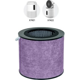 Resim Xenon Smart Hava Temizleyici Filtresi | Duman Giderici Katman, H13 Hepa, Değişim Uyarılı, X7421-X7422 Uyumlu, M2 