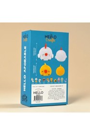 Resim Yıldızan bgm shop Hello Adorable Amigurumi Tığ İşi Kit Anne & Bebek Civciv 414149 