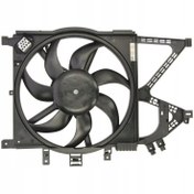 Resim Opel Corsa C 1.3 1.7 Z 1.3 DT 2005 Sonrası Fan Motoru Davlumbazlı 390 Mm 3 Fiş 7 Kanat 