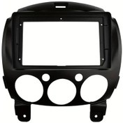 Resim Dream011 2007 Ve Sonrası Mazda2 & Demio Modelleri İçin 9 İnç Siyah Araç Panosu Dekorasyonu 