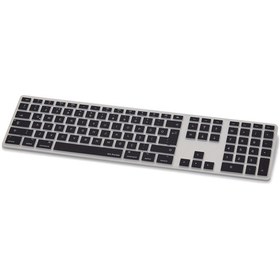 Resim Magic Keyboard Klavye Koruyucu Uk-us To Türkçe A1243 Usb Kablolu Model İle Uyumlu Siyah 