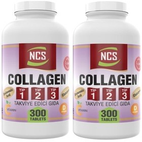 Resim Hidrolize Collagen Tip 1-2-3 Glutatyon 300 Tablet X 2 Kutu 
