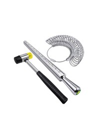 Resim Halka Mandrel Halka Ölçü Ölçer Kauçuk Kuyumcu Çekici Abd Tak 