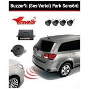 Resim Genel Markalar Fiat Doblo 1 Uyumlu Park Sensörü Ses Ikazlı Buzzerlı Siyah Inwells 