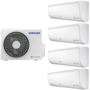Resim Samsung Wind Free Multi 1+4 AJ080TXJ4KH/EA 9+9+9+18 Iç 8 Kw Dış Ünite 