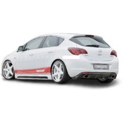 Resim Opel Astra J R Yan Marşpiyel Sağ & Sol (Plastik) 