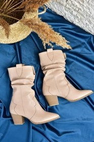 Resim fox SHOES Büzgülü Dallas Kadın Bot J404040009 
