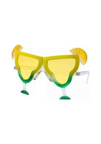 Resim Margarita Parti Gözlüğü Sarı Renk 16x8 Cm 