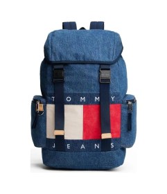 Resim Tommy Hilfiger Erkek Günlük Sırt Çanta Am0am138121af Denim 