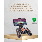 Resim Bluetooth Kablosuz Oyun Kolu – Android Pc Uyumlu 