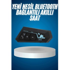 Resim Bucuks Mey Ithalat® Bluetooth Kask Kulaklığı Intercom 5.0 Bluetooth Android ve Ios Uyumlu 