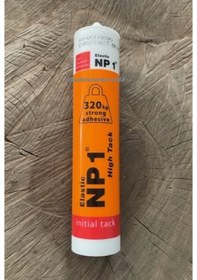 Resim Np1 High Tack Güçlü Silikon Korniş Dış Cephe Yapıştırıcı 320kg Beyaz 