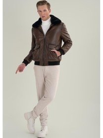 Resim Delrick Kahverengi Deri Mont 111675 001 