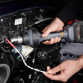 Resim Sıcak Hava Tabancası Akülü Steinel Mh7 18 Volt 8.0 Amper 