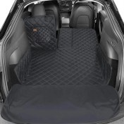 Resim Pearl Shop Araç Bagaj Örtüsü, Evcil Hayvan Köpek Bagaj Koruma Kılıfı - Suv, Sedan, Pickup Panelvan Bagaj Havuzu, Araba Için Su Geçirmez Bagaj Koruyucu Kılıf Örtü Mat- Small - Siyah 
