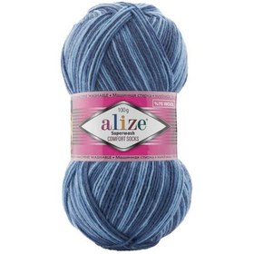 Resim Alize Superwash Comfort Socks 7677 ''3 ADET'' 