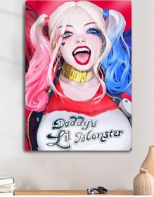 Resim Harley Quinn, Suicide Squad - Metal Baskı Parlak Tablo 