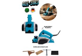 Resim Allizer German Allizer ALZ-3183 880W Profesyonel Elektrikli Planya 