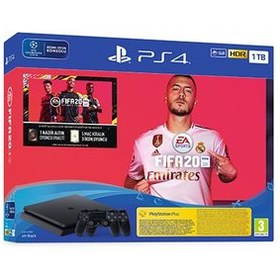 Resim PS4 1TB + Fifa20 + DS4 