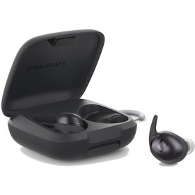 Resim Sennheiser Momentum Sport Bluetooth 5.2, Adaptif Anc, Kalp Atış Ve Vücut Sıcaklığı Sensörü, 10mm Sürücü, Ip55 Suya Ve Toza Dayanıklı, 24 Saat Pil Ömrü, Kablosuz Kulak İçi Spor Kulaklık Siyah 