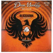 Resim Dean Markley Blackhawk 8012 Kaplamalı 12-53 Medium Light Akustik Gitar Takım Tel 