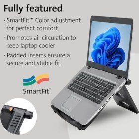 Resim 60112 Smartfit Kolay Yükseltici,dizüstü Bilgisayar Soğutucu ve Yükseltici STANDI,12-17INÇ Uyumlu,gri 