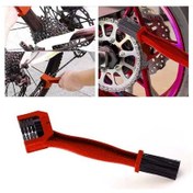 Resim Motosiklet Bisiklet Zincir Temizleme Fırçası Zincir Fırçası Kırmızı 