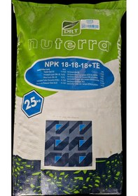 Resim Damlama Gübresi NPK Dengeli Gübre Drt. Nuterra 18-18-18+Te 25 KG 