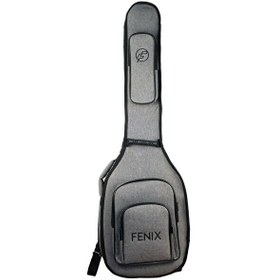 Resim Fenix Lux Gri Bass Gitar Gigbag 