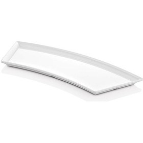 Resim Omnipazar Atlasform 708 Sunum Tepsi 40 x 15 CM Beyaz 