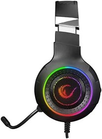 Resim Rampage RM-K56 SPECTER Siyah USB 7.1 Rainbow Ledli Gaming Mikrofonlu Oyuncu Kulaklığı 