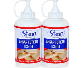 Resim Stein D3-D4 Şeffaf Süper Güçlü Ahşap Tutkalı 550 Gr. x 9 Adet 
