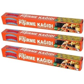 Resim TBYSHOP Yağlı Pişirme Kağıdı Fırın Kağıdı Tepsi Kağıdı 1 Adet 