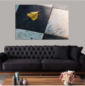 Resim Es10 -2560 Dekoratif BaskıYaprak Kanvas Tablo (90 x 60) 