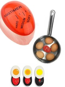 Resim TİNEKE Renk Değiştiren Yumurta Zamanlayıcı Yumurta Haşlama Derecesi 1 ADET 