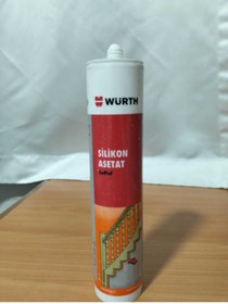 Resim Würth Silikon Asetat Şeffaf 310 ml 
