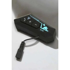 Resim Buğz Kask Kulaklık Bluetooth Motosiklet Kulaklık Intercom Su Geçirmez 