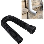 Resim Shineyee Ev Çatı Suyu Akıtıcı Pe Kalınlaşmış Uzatılabilir Süzgeçli Suişe Uzatıcı - Villa Dışarıdaki Yağmur Suyu Toplayıcı Ve Akıtıcı Boru Kahverengi 